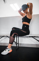 Legging preta de cintura alta
