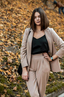 Blazer bege oversized