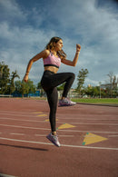Top fitness rosa chiclete