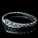 Pulseira riviera cravejada de zircônias
