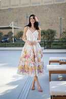 Vestido floral estilo cottage