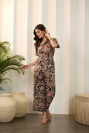Macacão pantalona floral