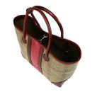 Bolsa tote de tweed detalhe