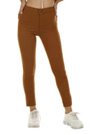 Calça skinny marrom
